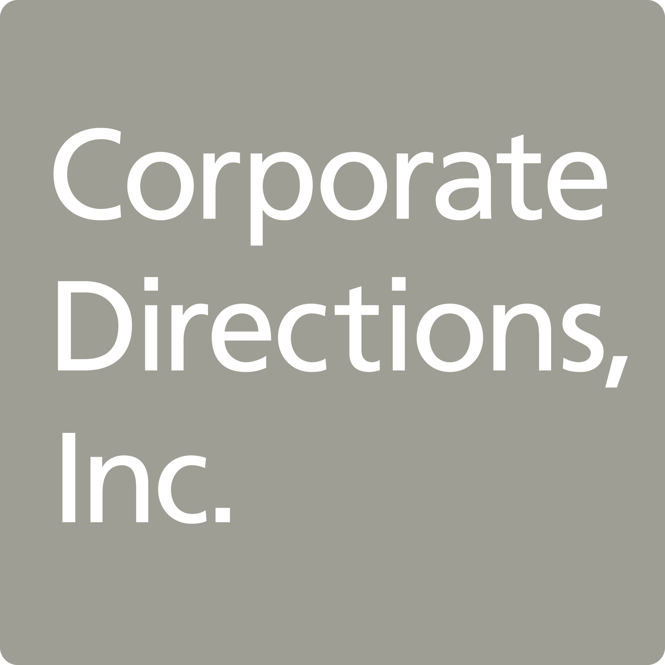 Corporate Directions, Inc.
